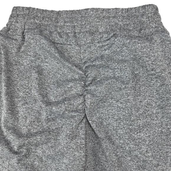 NWT HALARA High Waisted Drawstring Pocket Ruched Yoga Joggers Sz Small Gray - Picture 8 of 8